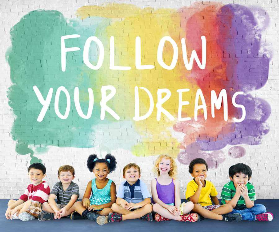 goal setting for kids - follow your dreams